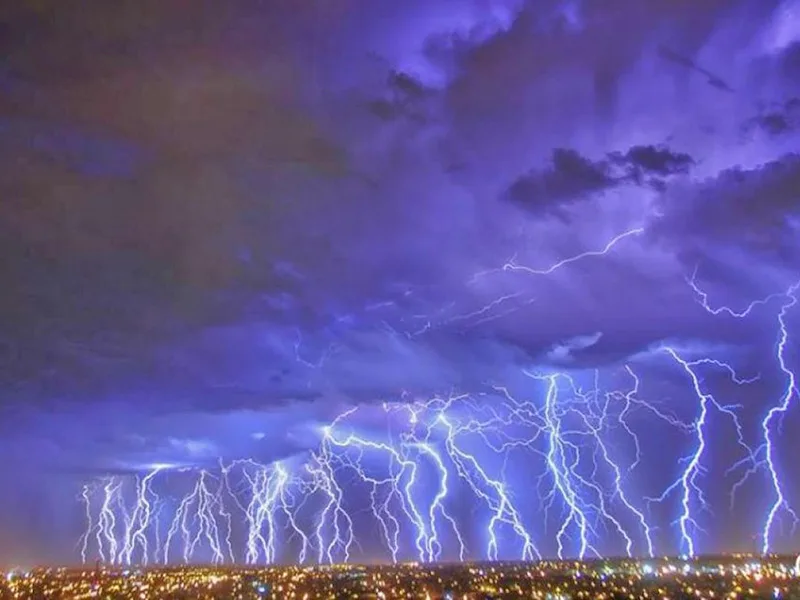 Festival de rayos: tormenta en Mendoza superó a todas a nivel mundial