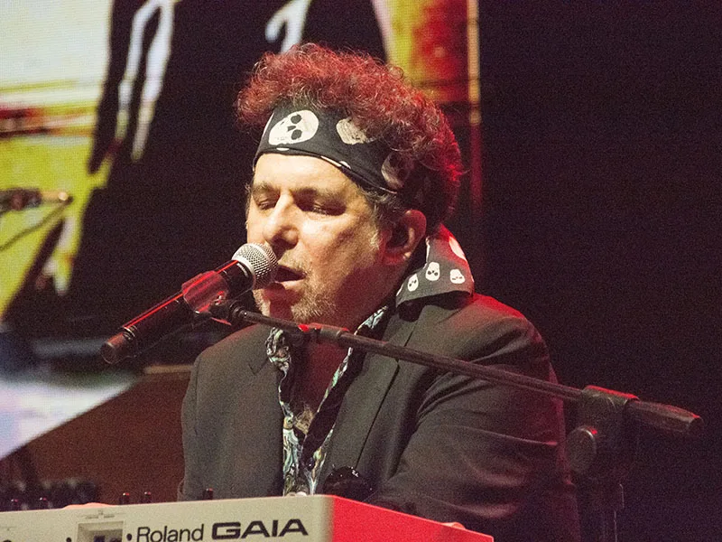 Calamaro y un reencuentro emotivo a orillas del Paraná