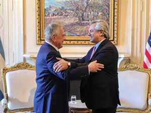 El presidente Alberto Fernández recibió a una delegación de Estados Unidos