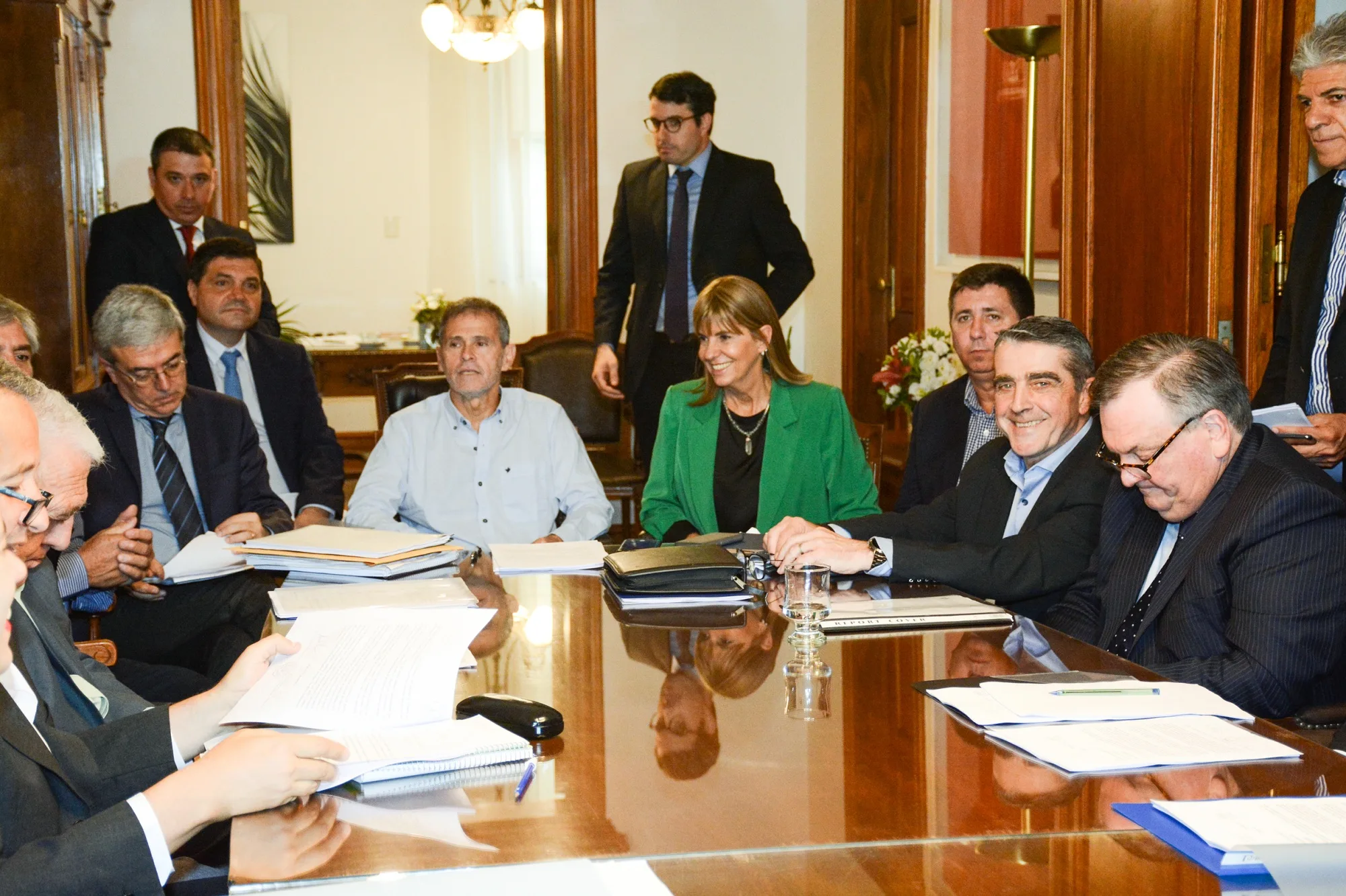 Aval de los senadores al paquete de leyes de emergencia de Perotti