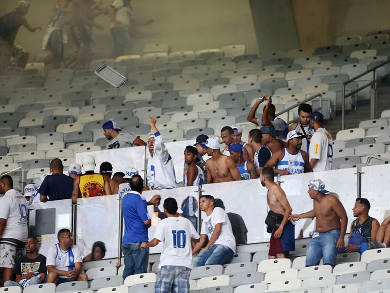 Cruzeiro descendió por primera vez en su historia