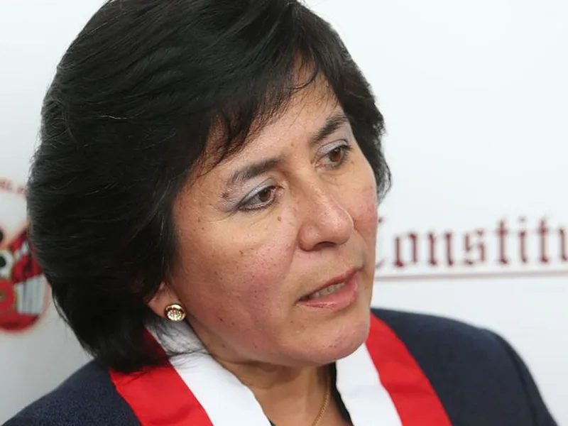 Por primera vez, una mujer presidirá el Tribunal Constitucional de Perú