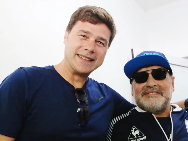 Pochettino visitó a Maradona: “Compartimos momentos lindos en Newell’s”