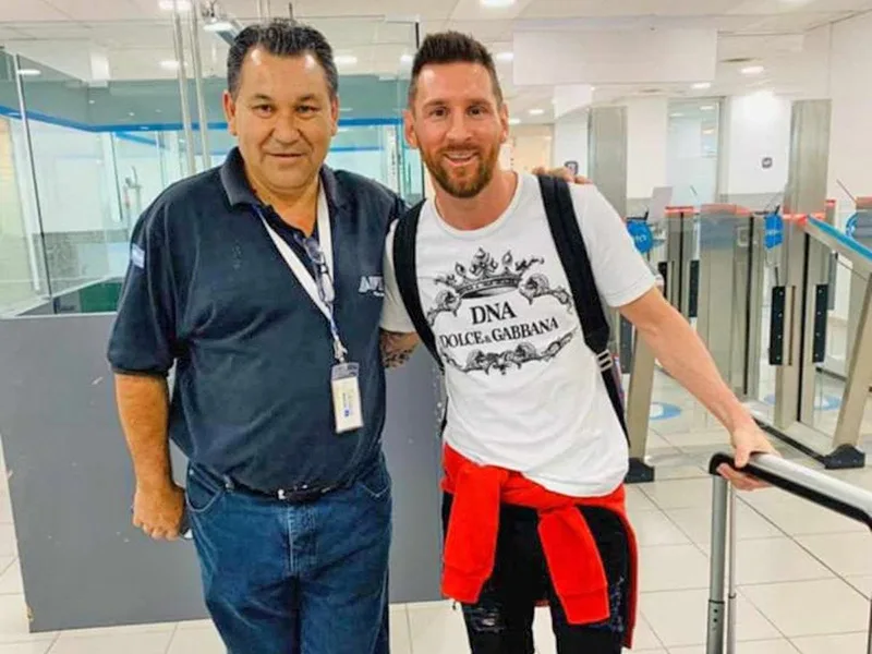 Lionel Messi ya está en Rosario para pasar las Fiestas