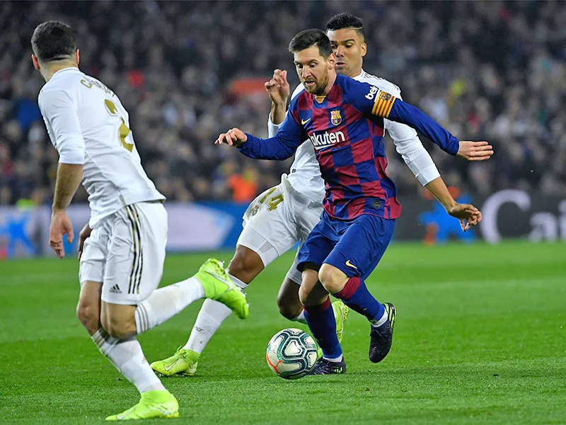 Barcelona y Real Madrid empataron en el Clásico y siguen como líderes del torneo