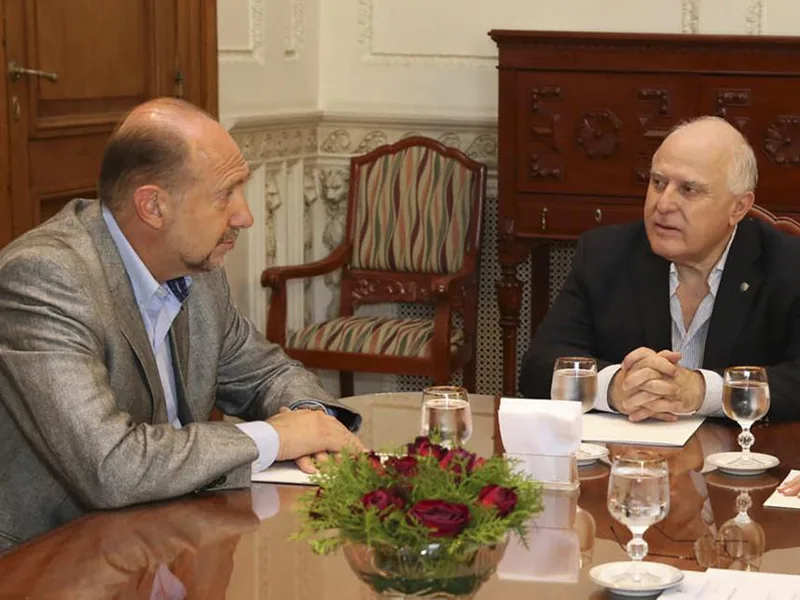 Principio de acuerdo entre Lifschitz y Perotti por el traspaso de mando