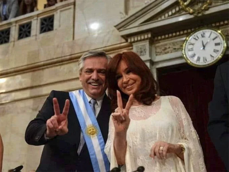 El esperanzador mensaje de Maradona para Alberto y Cristina
