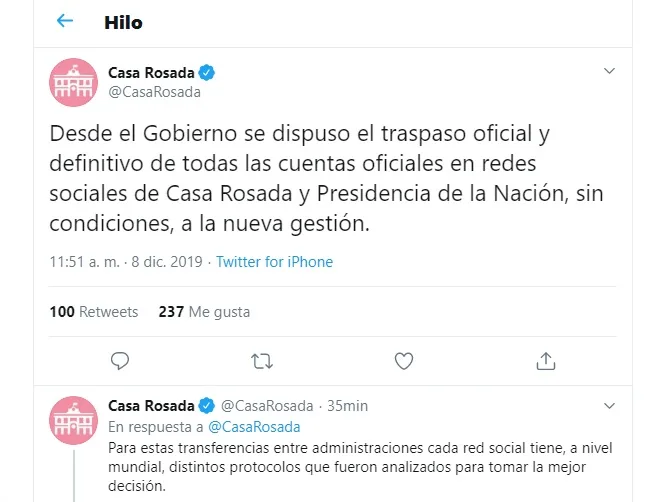 El otro traspaso de mando: cómo se dará el cambio de manos de las redes sociales