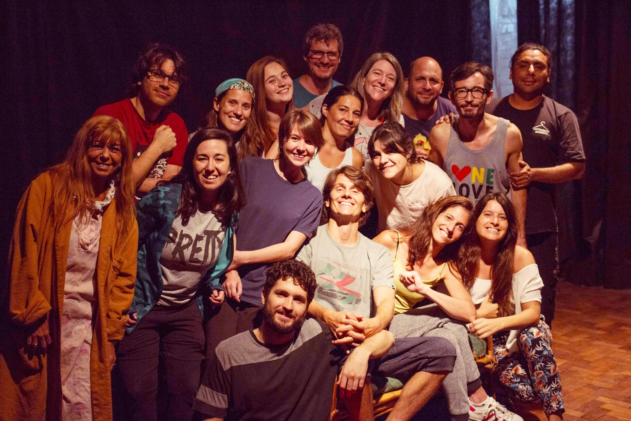 Una muestra de teatro con pequeñas historias que contemplan el presente