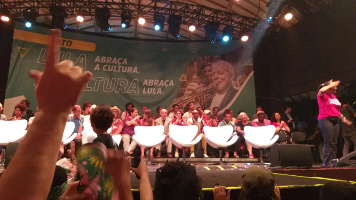 Quién dijo que todo está perdido: masivo acto con Lula en Río de Janeiro