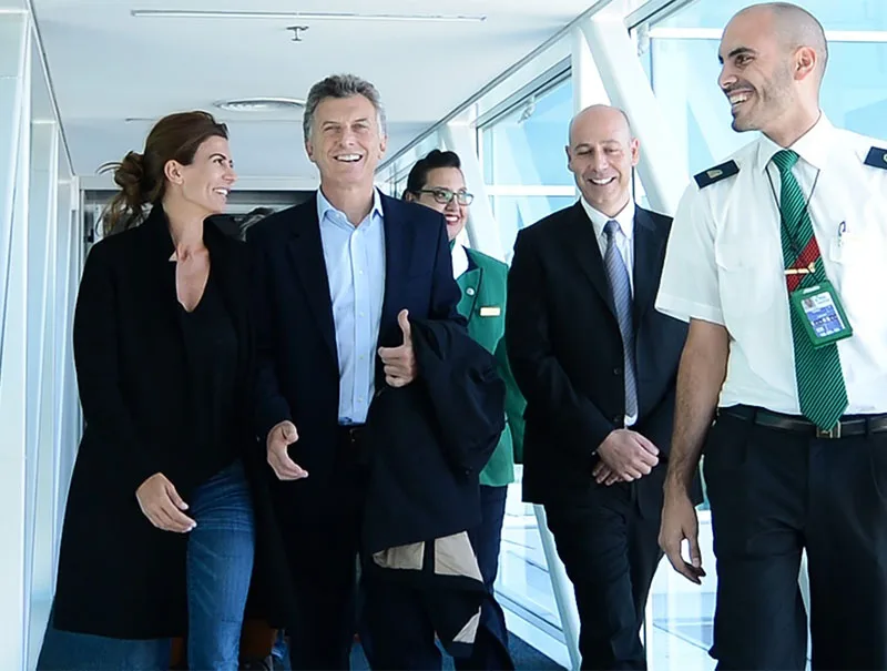 Macri llegó a Madrid para participar en la cumbre sobre cambio climático