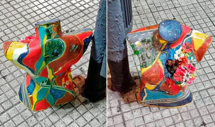 Hicieron detonar torso de maniquí pensando que tenía explosivos y era inofensivo