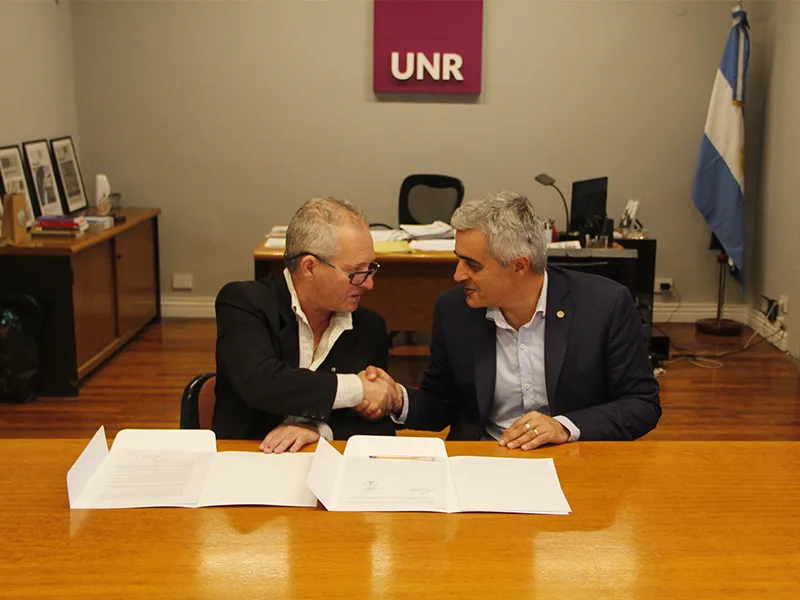 La UNR firmó un convenio para la recuperación de la sede del Club Italiano