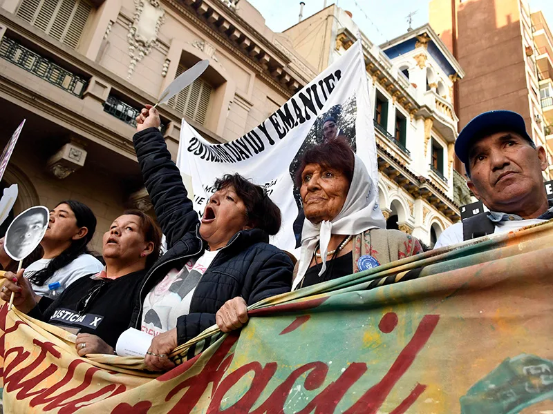 Crean un archivo fotográfico de luchas antirrepresivas en democracia