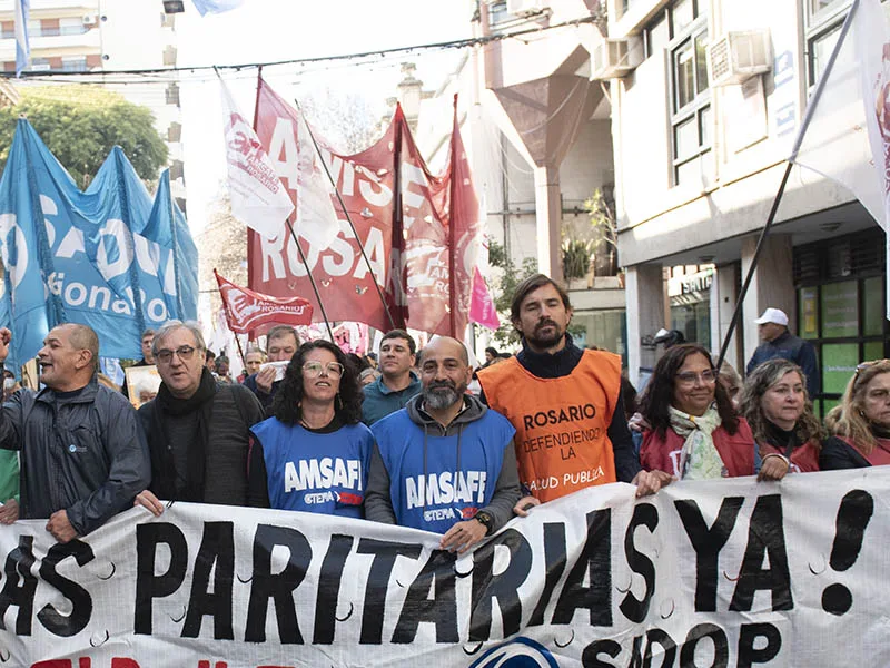 Amsafé destacó el "acatamiento total" a las medidas de fuerza y pidió paritaria urgente