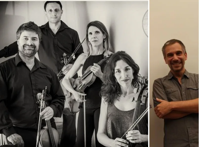 El compositor rosarino Ezequiel Diz presenta “Tangabile” junto a Numen Cuarteto de Cuerdas