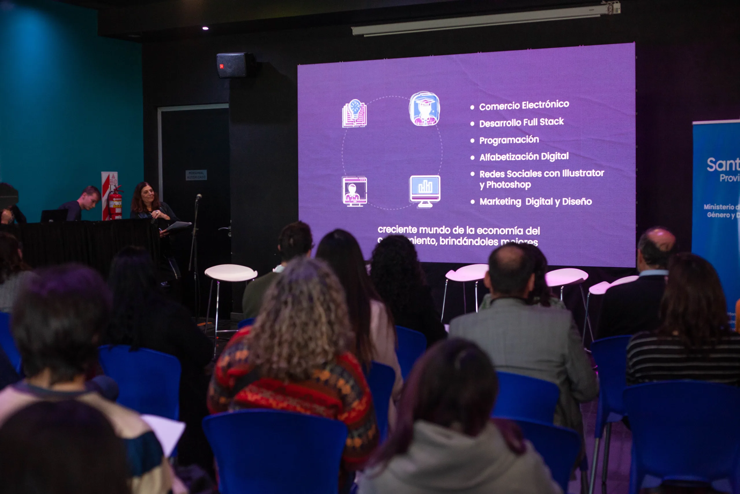 Santa Fe Capacita: se lanzó una nueva línea para mujeres y diversidades en Economía del Conocimiento