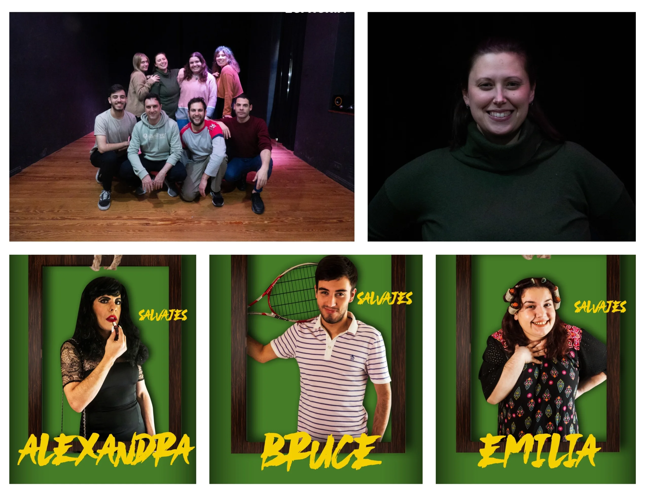 Humor negro y crítica social en la obra teatral “Salvajes” que desembarca en Tandava