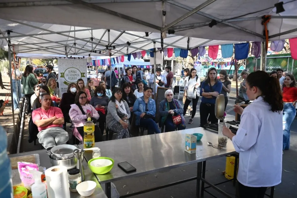 El Biomercado se colmó de visitantes el fin de semana largo