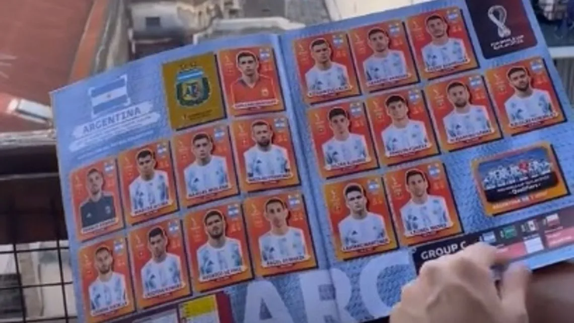 Hizo un Tinder de figuritas y completó el álbum de Qatar en una semana