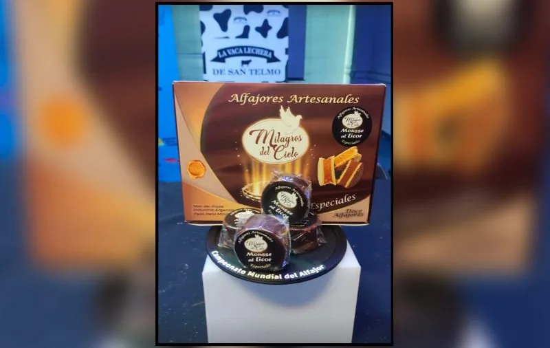 El mejor alfajor del mundo es marplatense, de mousse de chocolate con licor