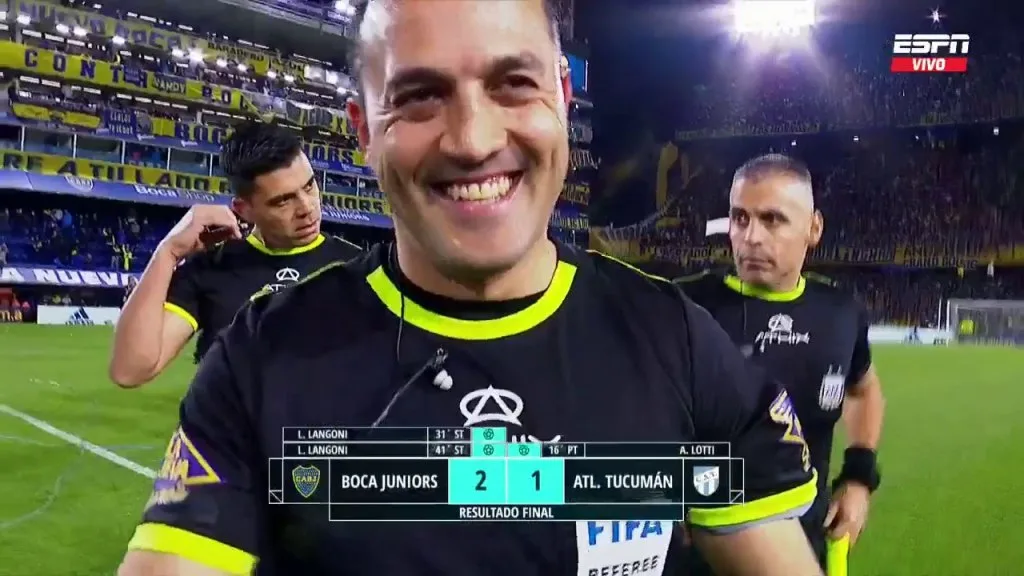 "Los paramos": la sospechosa frase de Espinoza a Fabra en el final de Boca-Atlético Tucumán