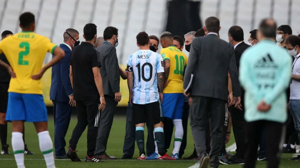 Es oficial: no se jugará el partido pendiente entre Argentina y Brasil por las Eliminatorias