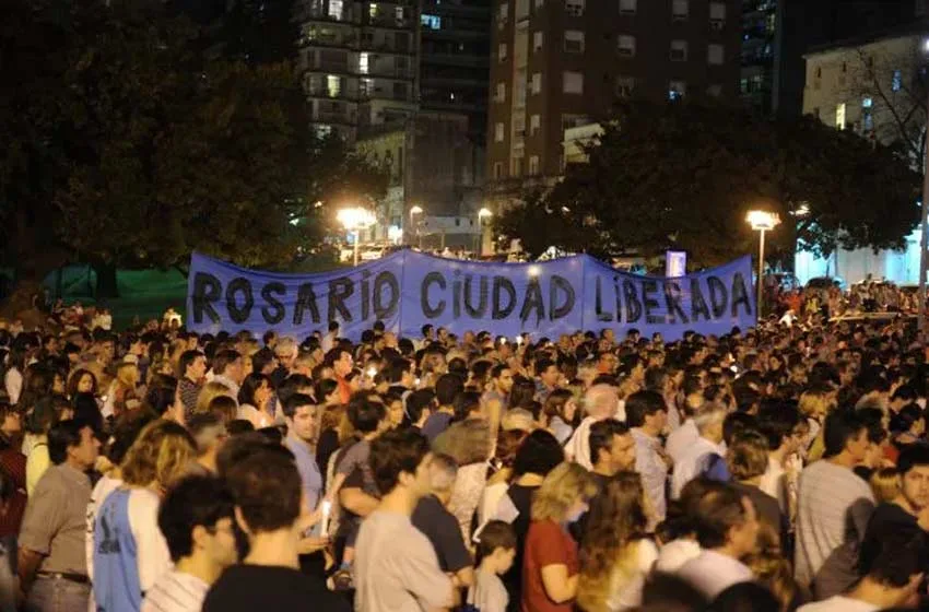 Nueva marcha por seguridad: “Basta de balaceras y zonas liberadas en los barrios"