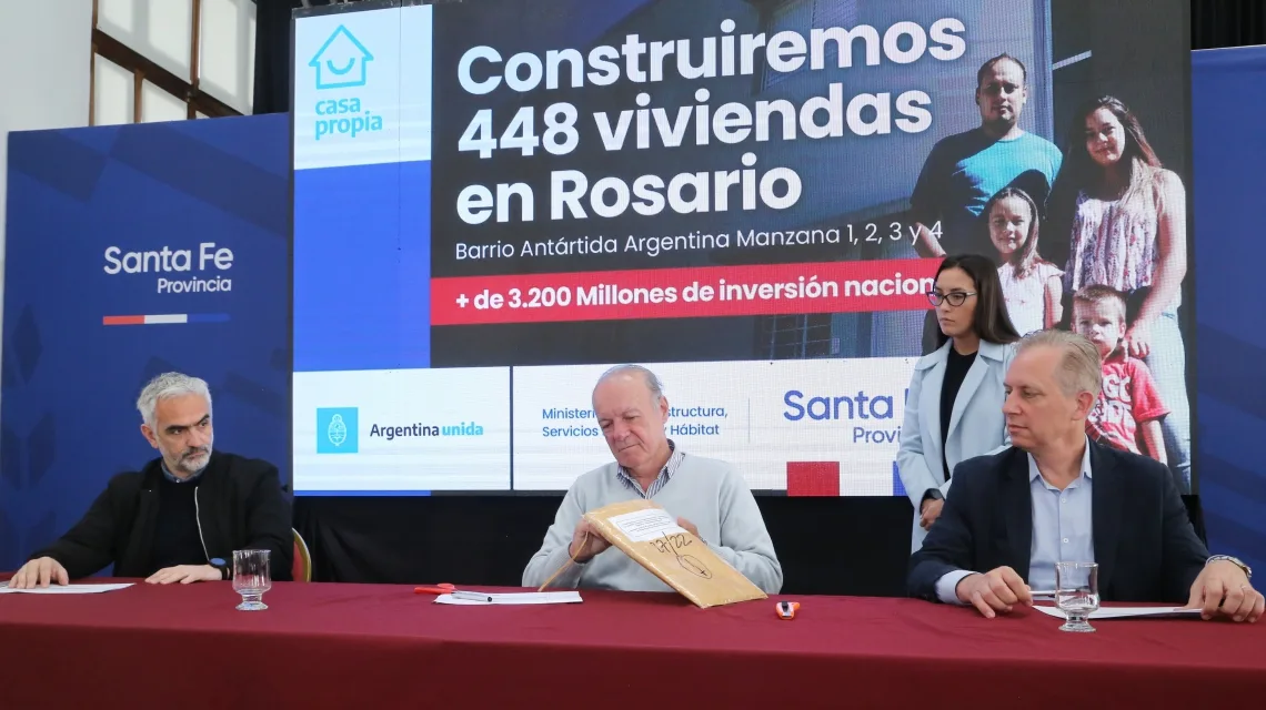 Rosario: la provincia licitó la construcción de 448 viviendas