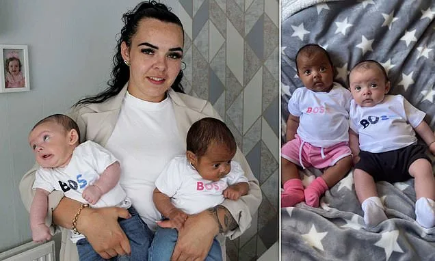 Una madre tuvo mellizos y uno salió blanco y el otro negro: "Me preguntan si los dos son míos"