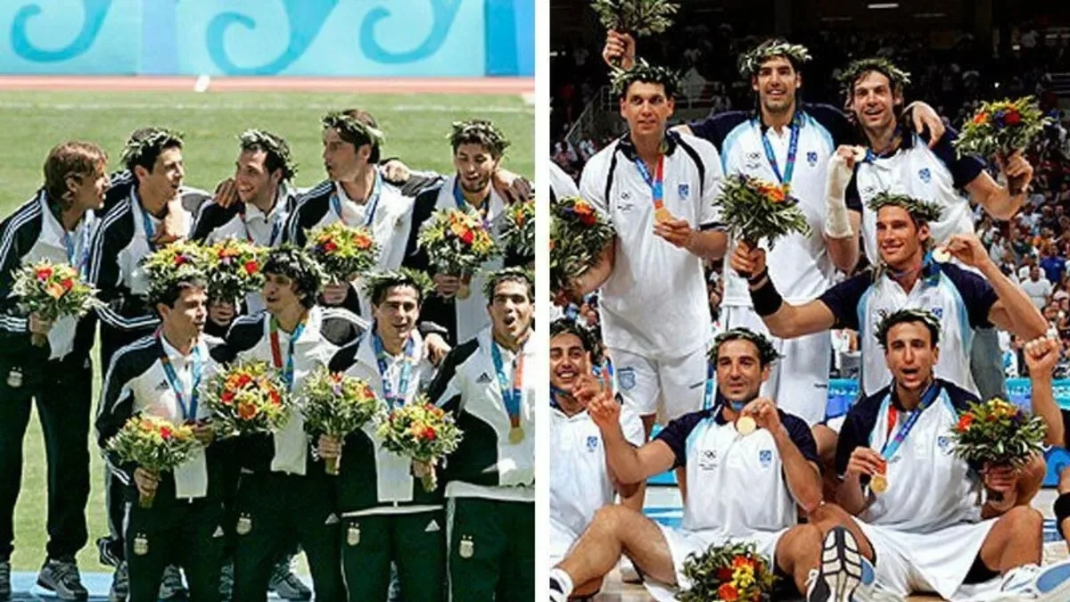 Argentina debió esperar 48 años para ganar medallas doradas, y hace 18 ganó dos en un mismo día