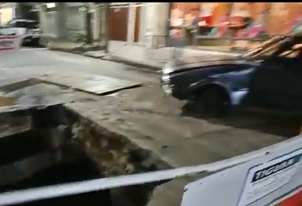 La gravedad del alcohol: conducían borrachos y cayeron a un pozo profundo de Aguas Santafesinas