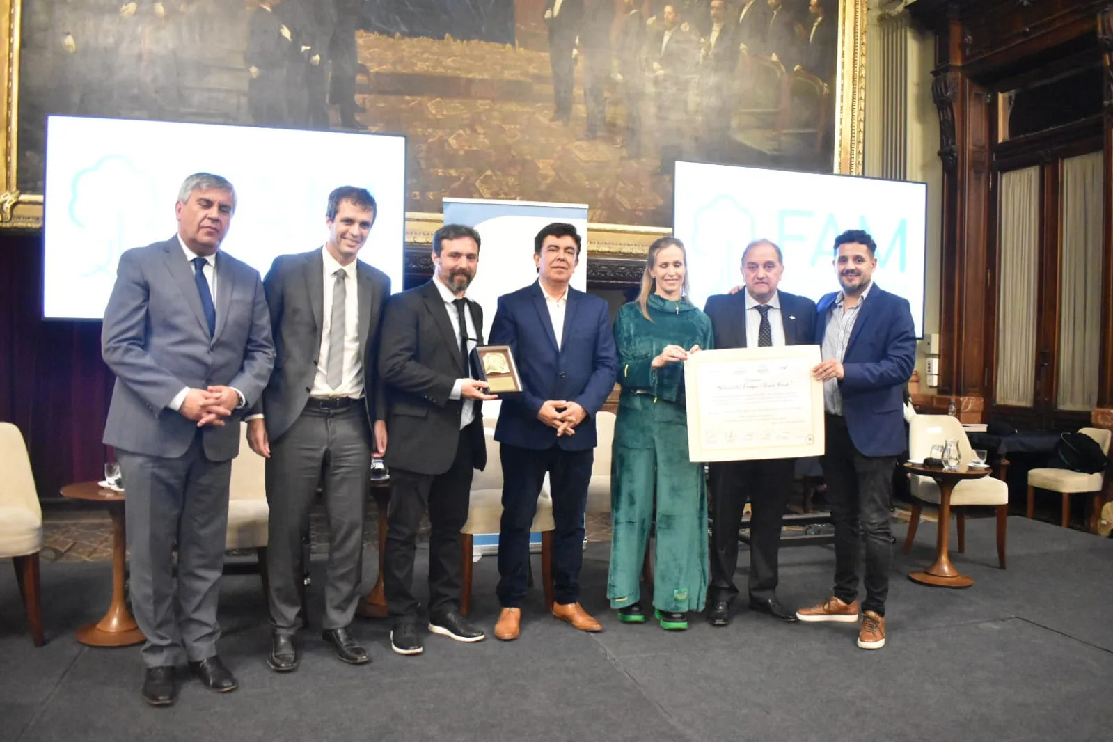 De Grandis fue reconocido con la distinción "Líderes para el Desarrollo Integral para Latinoamérica"