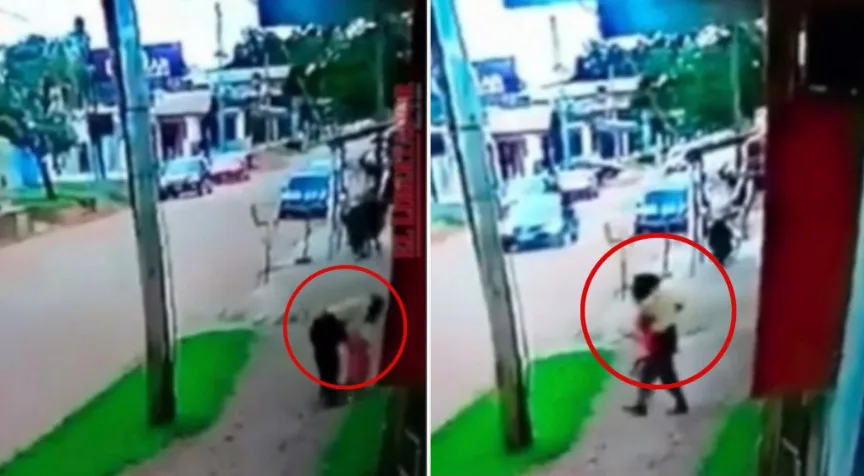 Se difundió un vídeo en Corrientes donde una madre golpea a su pequeña hija: la menor está internada