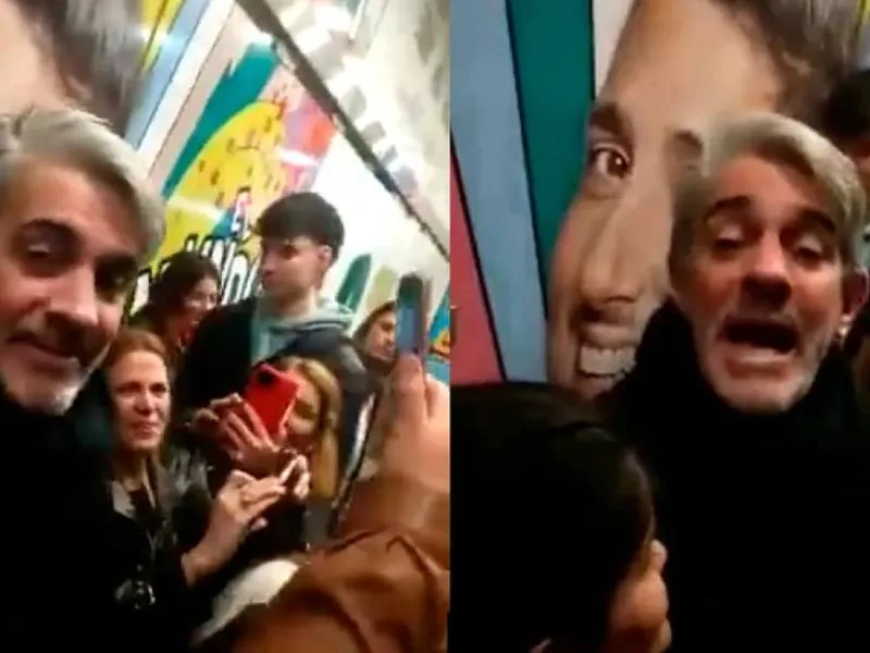 Pablo Echarri sufrió un escrache en la puerta del teatro