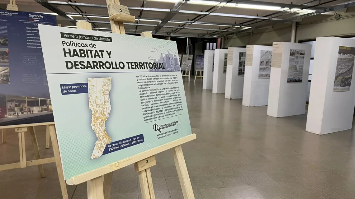 La Provincia lleva adelante la "Primera Jornada de Hábitat y Desarrollo Territorial” en Rosario