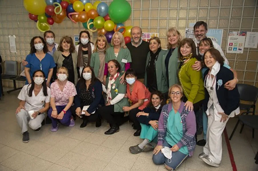 La Secretaría de Salud Pública celebró con una fiesta el acto de amamantar