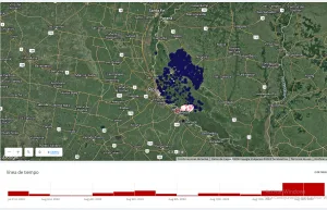 Periodista construye un mapa con los dueños y el fuego mientras los dueños del fuego siguen impunes