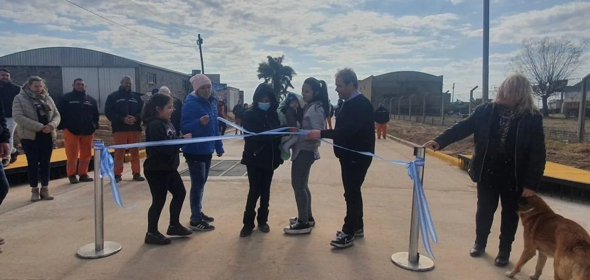 San José de la Esquina: continúa el avance de importantes obras hídricas