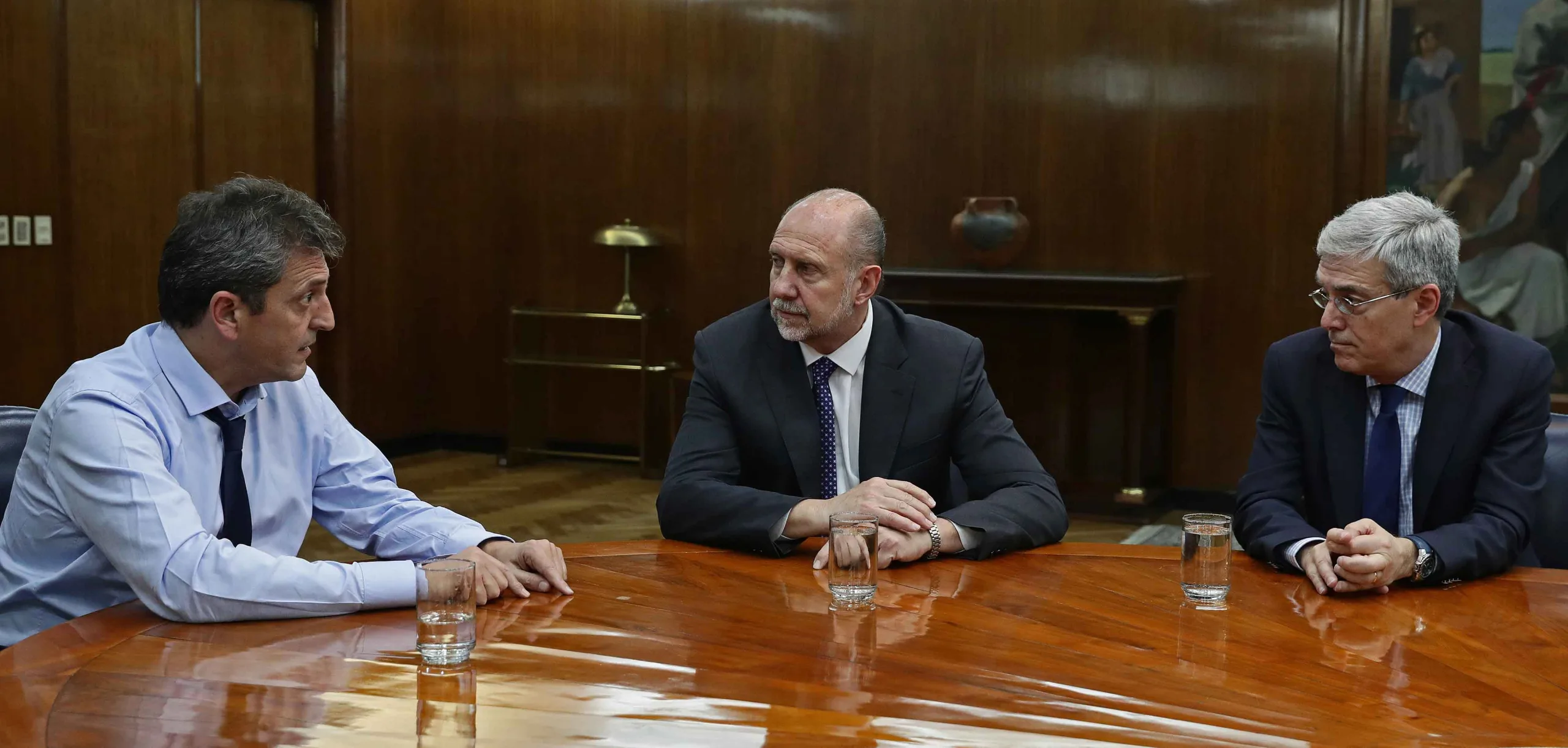 Encuentro entre Perotti y Massa donde abordaron un amplio temario relacionado a la provincia