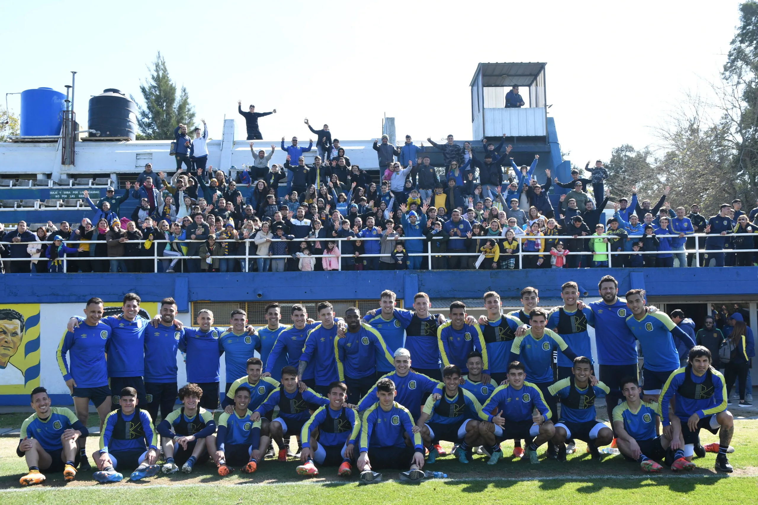 Tevez lo pidió y le cumplieron: el plantel canalla tuvo un entrenamiento en la Ciudad Deportiva