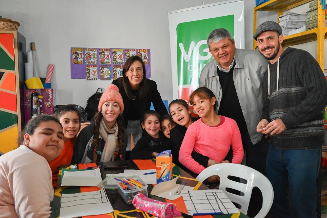 V.G.Gálvez: La Municipalidad abrió un "club de tareas" en barrio Alto Verde