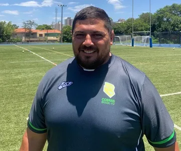 ¡Chinchu paulista! El santafesino Maximiliano Bustos: entrenador de forwards en Cobras Brasil XV