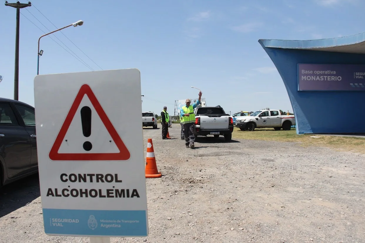 Se realizará el sábado la primera "Alcoholemia Federal" del año con operativos en todo el país