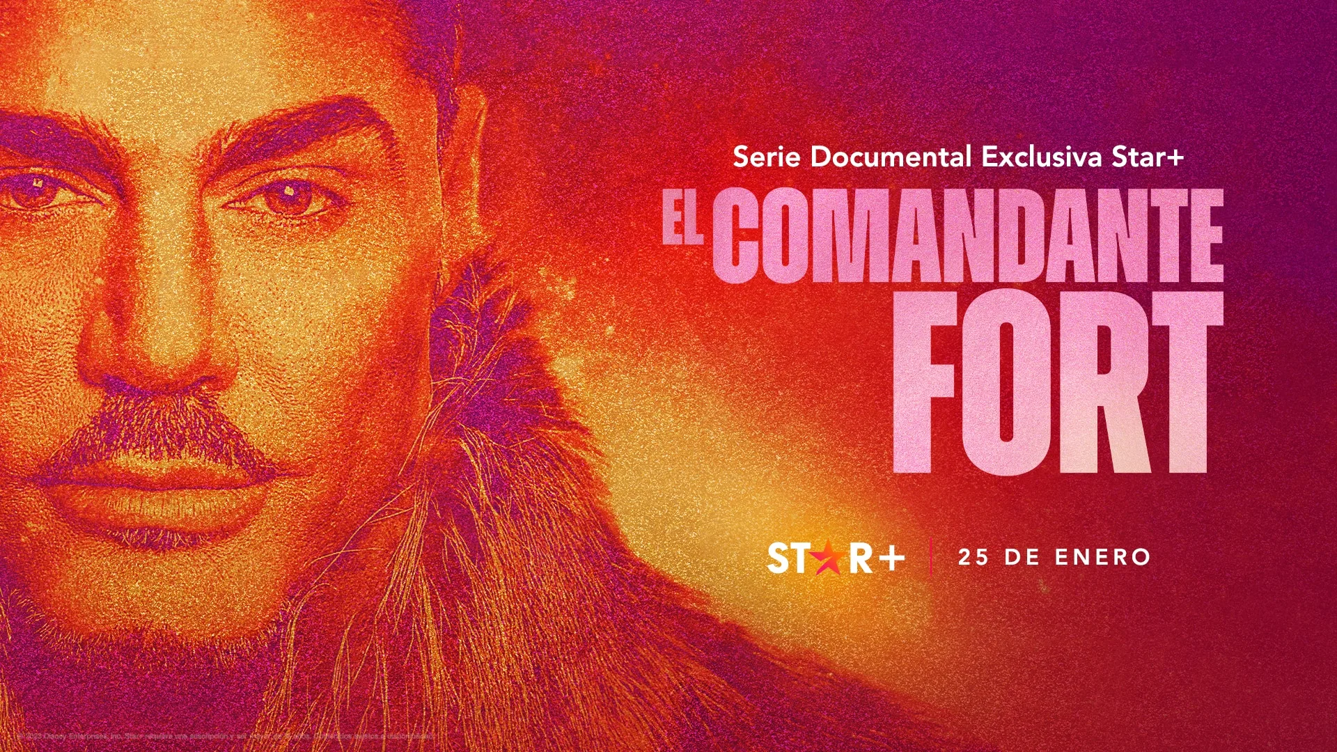 Este miércoles estrena "El comandante Fort", docuserie sobre el mediático personaje en Star+