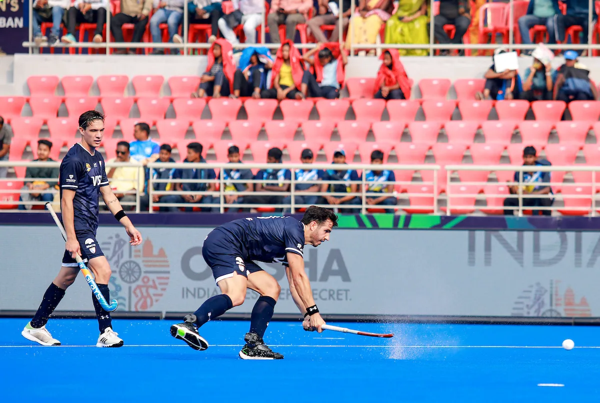 Argentina empató con Francia y culminó segunda en el Grupo A del Mundial de hockey