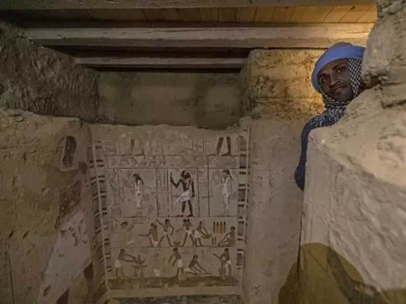 "Messi": descubrieron la tumba de un egipcio que vivió hace 4.300 años con el nombre de la Pulga