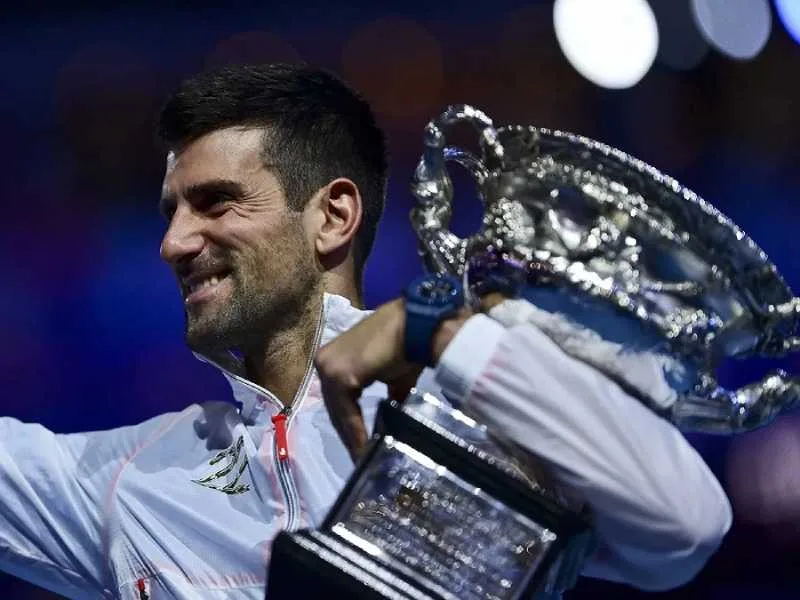 "Muchachos...", luego de ganar el Abierto de Australia, Djokovic cantó el hit argentino del Mundial