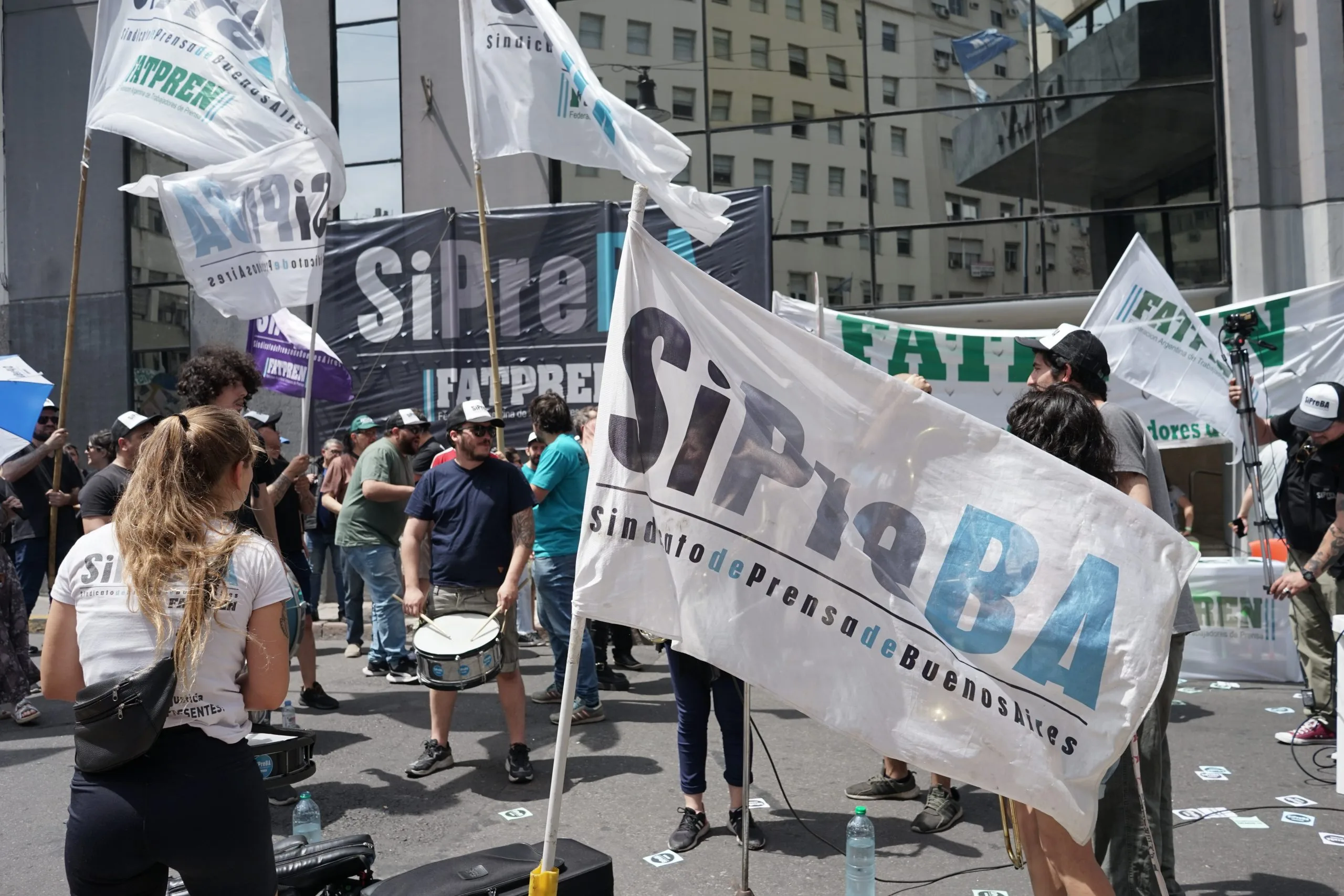 Otorgan al Sipreba la personería del gremio de prensa en Buenos Aires