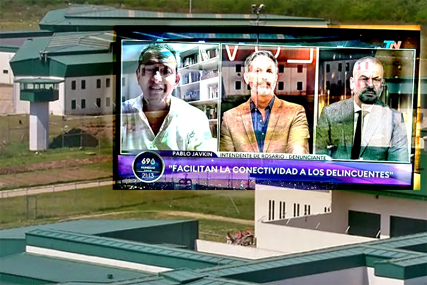 Los cruces por la fibra óptica en cárceles entre Javkin y Nación viajan a la velocidad de la luz